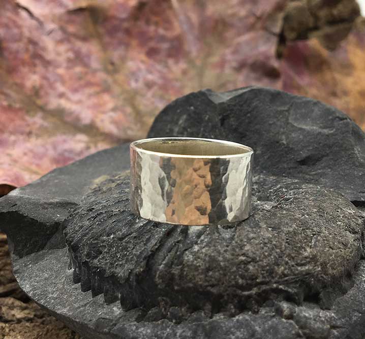 Bague Argent Martel e Large Bijoux Argent Artisanal Eyez4eyeZ